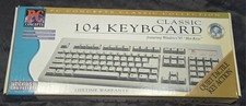 PC Concepts Classic 104 61595P Wired Keyboard Featuring Windows 95 Hot Keys VTG picture