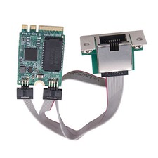 New M.2 Key A+E 2.5G Gigabit Ethernet Network Lan Card RTL8125B RJ45 Chipset picture