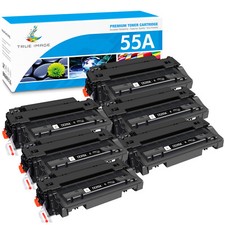6 Pack CE255A 55A Toner fit for HP LaserJet Pro P3011 P3015D P3015n P3015X P3016 picture