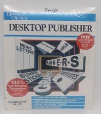 Commodore 64/128 - Swift Home Office Desktop Publisher * VTG 1989 New & Sealed picture