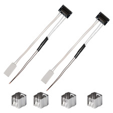 2 Pack Ceramic Heater and Thermistor Kit for Bambu Lab P1P/P1S, 24V 48W Ceramic picture