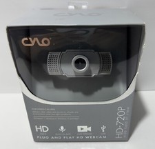 Cylo Metallic Silver 720p HD Webcam with Built-In Microphone BN15 picture