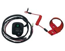 Yamaha Handlebar Start Stop Kill Switch Box Assembly Safety Lanyard picture