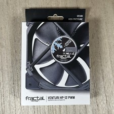 NEW Fractal Design Venturi HP-12 PWM Black Case Fan Computer 120mm picture