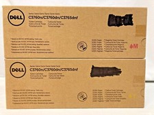 Dell Series C3760n/C3760dn/C3765dnf Toner Cartridges Printer Ink NIB picture