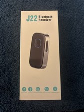 J22 Bluetooth 5.0 Receiver Car, Noise Cancelling Bluetooth AUX Adapter Brand New picture