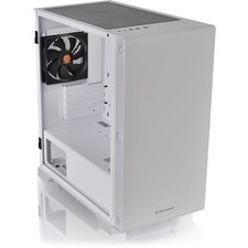 Thermaltake S100 Tempered Glass Snow Edition Micro-ATX Mini-Tower Computer Case picture