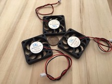 3 Pieces 12v 4007s Gdstime Computer 2pin 40x40x7mm DC Cooling Fan brushless C27 picture