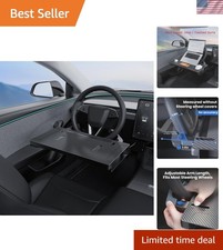 Multi-Purpose Car Steering Wheel Tray & Slim Seat Gap Organizer - Easy Install picture