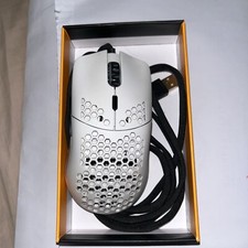 GOOD CONDITION Glorious Gaming White Wired Mouse Model D picture