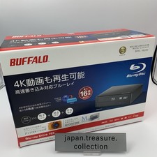 BUFFALO BRXL-16U3V External Blu-ray Drive USB 3.0 BDXL 16x Black NEW Japan picture