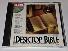 CompuWorks Desktop Bible CD-ROM for Windows King James Version 1994 WizardWorks picture