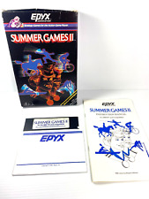 1985 Summer Games II by Epyx for PC IBM DOS 5.25