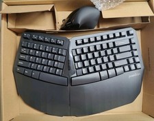 PERIDUO-813B US, Wireless Ergonomic Compact Keyboard & Vertical Mouse Bundle picture