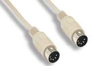 10FT KEYBOARD Cable DIN5 Male to Male picture