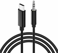 1M Car Stereo Android Type-C USB-C to 3.5mm Male Audio Jack AUX Cable Adapto lot picture