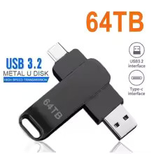 USB 3.2 Dual Type-C & USB Flash Drive Metal High Speed Memory Stick 1TB 2TB picture