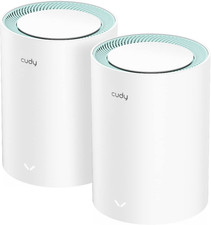 NEW SEALED CUDY M1300 AC1200 Wi-Fi Whole Home Mesh 2-PACK up to 3,200 sq.ft. picture