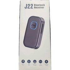 J22 Bluetooth Receiver for Car Noise Cancelling 3.5mm AUX Bluetooth Car Adapter picture