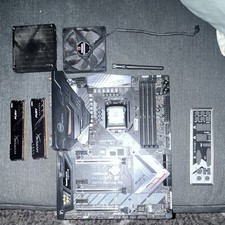 ASRock Fatal1ty Z370 Gaming K6 Motherboard + Chromax CPU Fan, With 8 GB Of Ram picture