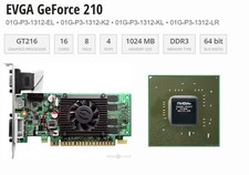 EVGA NVIDIA GeForce 210 1GB DDR3 Graphics Card✅DVI HDMI VGA✅01G-P3-1312-LR picture