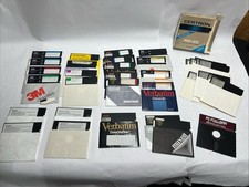 Lot Of 34 5 1/4 Double Sided Floppy Disks picture