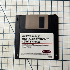 Belkin REVERSIBLE PARALLEL COMPACT AUTO SWITCH Software 3.5