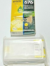 NEW Genuine Epson Ink - 676 XL PRO Yellow - Exp 3/19 picture