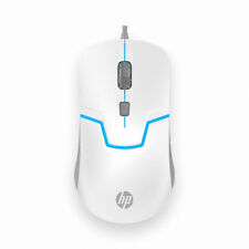 [HP] M100 Gaming Optical Mouse, 1600DPI, 3button, USB, Wired, LED Light, White picture