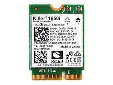 Genuine Intel Killer 1650i Wireless Wi-Fi Bluetooth A00 AX201NGW Dell ND6M1 picture