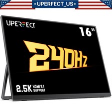 240Hz Portable Monitor 16'' 2K IPS 2560x1600 USB C 100% sRGB 400 Nits Brightness picture