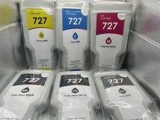 DesignJet 727 Ink Cartridges 300-ml (6-Pack) Replacement for HP 727 Ink picture