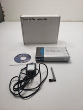 D-Link AirPlus 2.4GHz Wireless Broadband Router w/ Adapter CD Untested picture