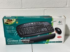 Logitech 967437-0403 Cordless Desktop Mouse 867377-0403 NEW SEALED BOX Vintage picture