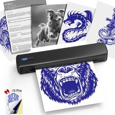 Brand-New Portable Thermal Printer Wireless for Travel 8.5