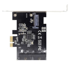 CY 5Gbps USB 3.0 19Pin Front Panel Header to PCI-E 1X Express Card VL805 Adapter picture