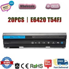 NEW 20PCS T54FJ Battery FOR DELL Latitude E5420 E5520 E5530 E6420 E6430 60Wh US picture