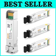 4Pack 10GBase-LR SFP+ Transceivers - Cisco, Ubiquiti, D-Link==` picture