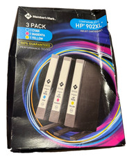 MEMBERS MARK HP 902XL CARTRIDGES BLACK 2-PACK - Box Damage picture