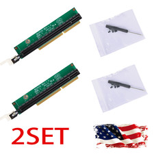 2SET New For ThinkCentre M920x M720q P330 Tiny5 PCIE16 01AJ940 Card USA picture