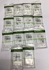 Ortronics TracJack 4-Hole Faceplate w/ Label White OR-40300546-88 lot of 14 New picture