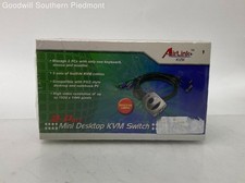 AirLink+ KVM-AKVM-2 2-Port Slim Desktop Mini KVM Switch - New picture