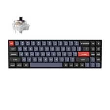 KEYCHRON K14 PRO WIRELESS CUSTOM MECHANICAL 70% QMK/VIA BROWN SWITCHES - BLACK picture