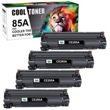 4x Black CE285A 85A Ink Toner Cartridge for HP LaserJet P1102w M1212nf M1217nfw picture
