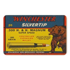 Vintage Style Winchester Super Speed 300 H&H Magnum Mouse Pad picture