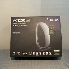Brand New Sealed - Belkin AC 1200 DB Wi-Fi Dual-Band AC+ Gigabit Router picture