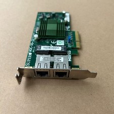 SUPER AOC SG-i2 Intel 82575EB PCI-E x4 Dual Port Gigabit Ethernet Card PK9402PT picture