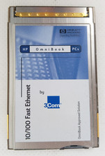 HP Omnibook 3Com 3CXFE575BT Fast Ethernet 10 100 PCMCIA Card picture