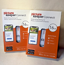 Picture Keeper Connect-16 GB-New in Open Box-Lot of 2 picture