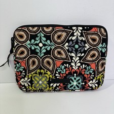 Vera Bradley Sierra Tablet Sleeve Padded Zippered Pouch Great For Travel picture
